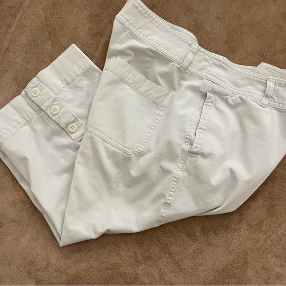 Coldwater Creek Pants - Coldwater Creek Khaki Capris Size 12P